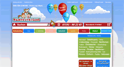 Desktop Screenshot of partystrolche.de